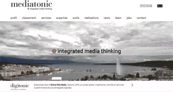 Desktop Screenshot of mediatonic.ch